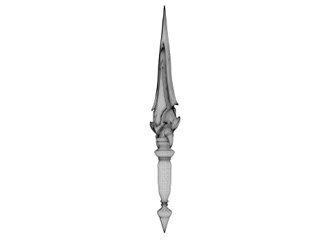 Cragspire Spear 3D Model