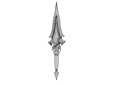 Cragspire Spear 3D Model
