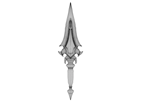 Cragspire Spear 3D Model