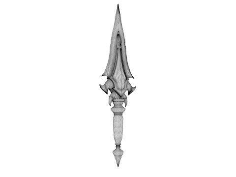 Cragspire Spear 3D Model