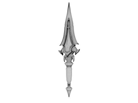 Cragspire Spear 3D Model