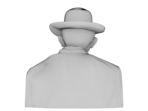 Portrait of a Peasant Patience Escalier 3D Model
