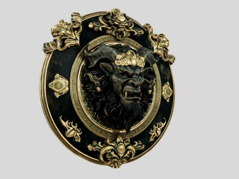Escudo da Besta Modelo 3D