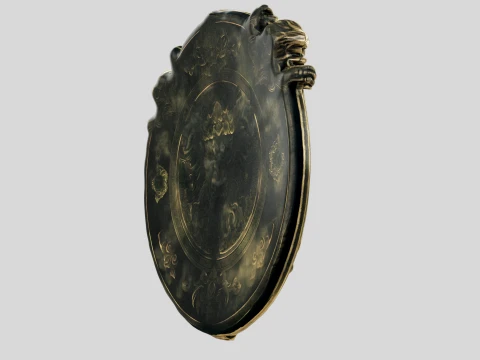 Escudo da Besta Modelo 3D