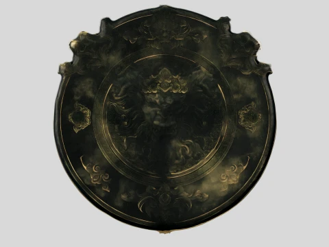 Escudo da Besta Modelo 3D