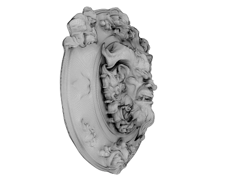 Escudo da Besta Modelo 3D