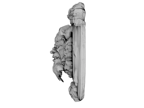 Escudo da Besta Modelo 3D