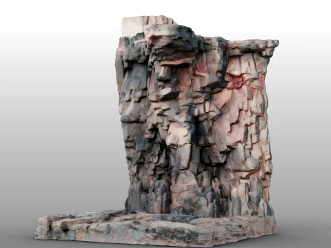 Stone Promontory 3D Model