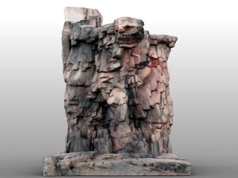 Stone Promontory 3D Model