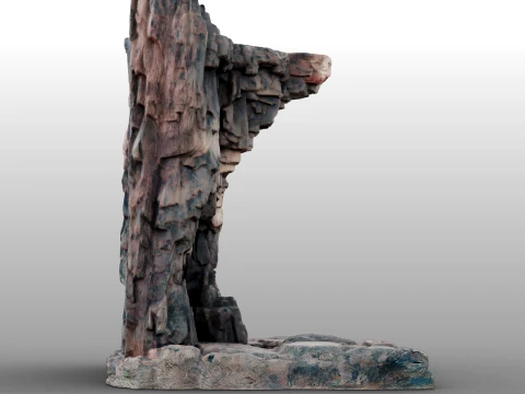 Stone Promontory 3D Model