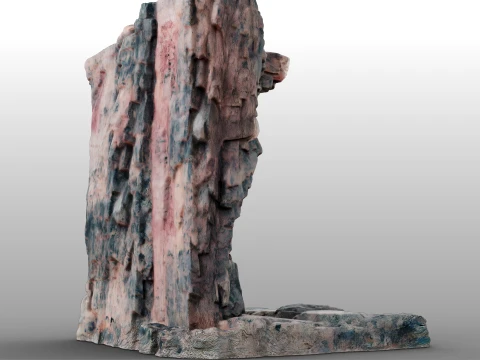 Stone Promontory 3D Model