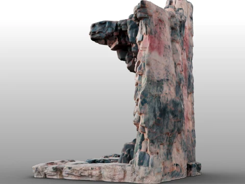 Stone Promontory 3D Model