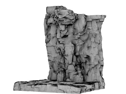 Stone Promontory 3D Model