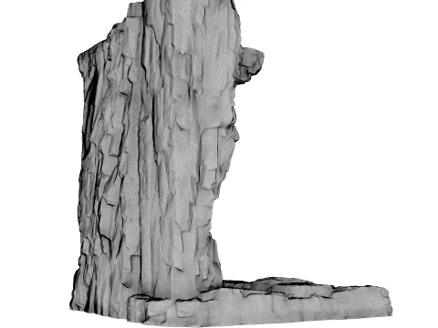 Stone Promontory 3D Model