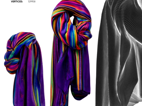 Scarf 3D Model