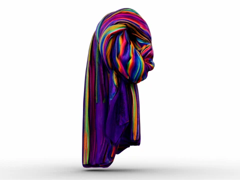 Scarf 3D Model