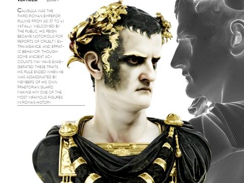 Caligula 3D Model