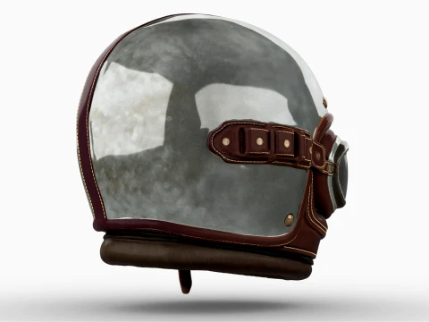 Aviator Helmet 3D Model