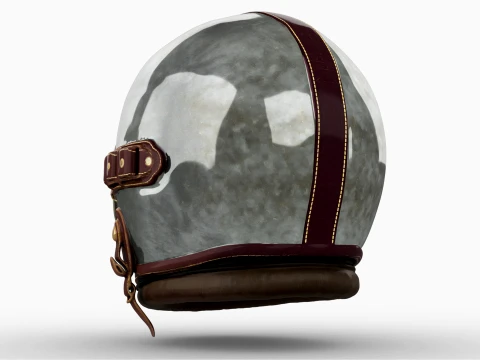 Aviator Helmet 3D Model