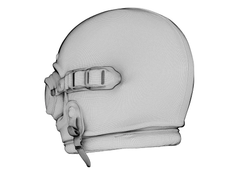 Aviator Helmet 3D Model