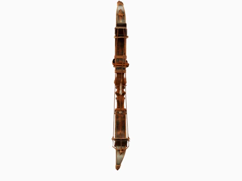 Bow and Arrow 3D Model