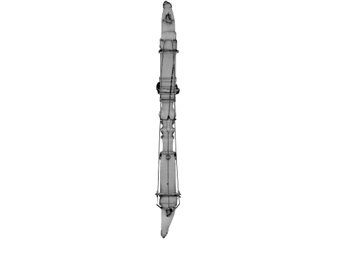 Bow and Arrow 3D Model