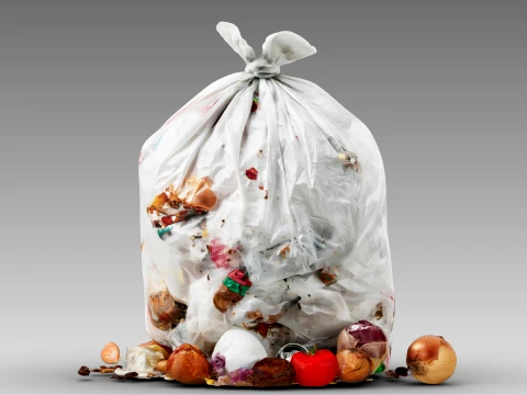 A Pile of Garbage 3D Model