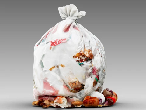 A Pile of Garbage 3D Model