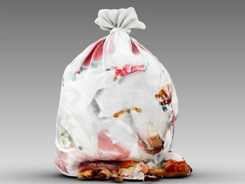 A Pile of Garbage 3D Model