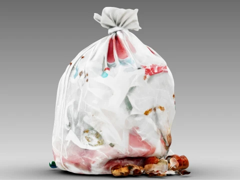 A Pile of Garbage 3D Model