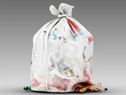 A Pile of Garbage 3D Model