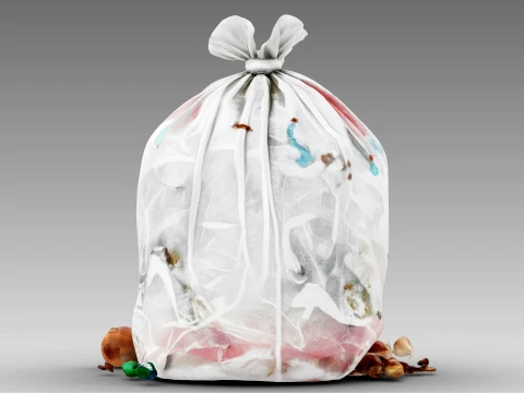 A Pile of Garbage 3D Model