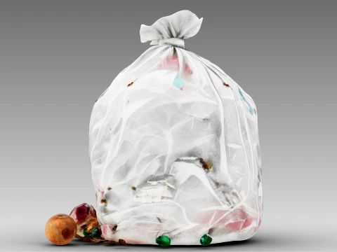 A Pile of Garbage 3D Model