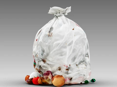 A Pile of Garbage 3D Model
