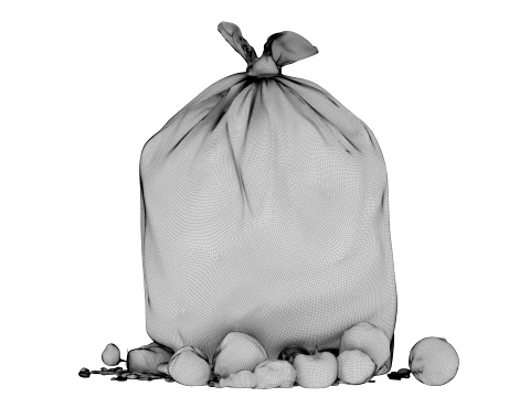 A Pile of Garbage 3D Model