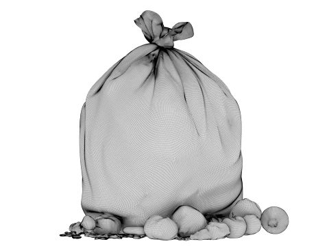A Pile of Garbage 3D Model