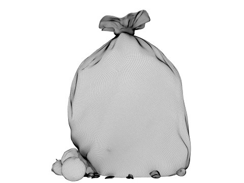 A Pile of Garbage 3D Model