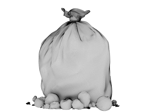A Pile of Garbage 3D Model