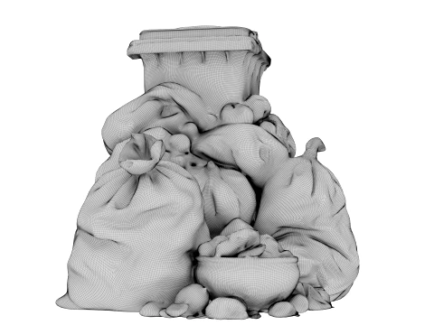 A Pile of Garbage 3D Model
