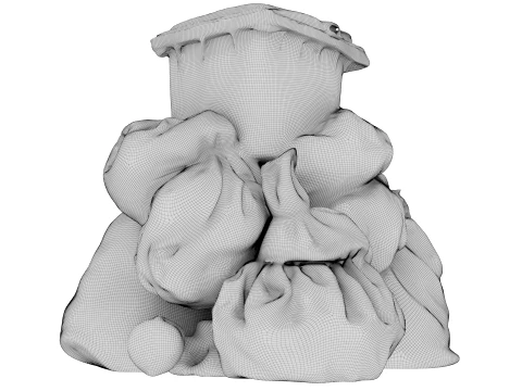 A Pile of Garbage 3D Model