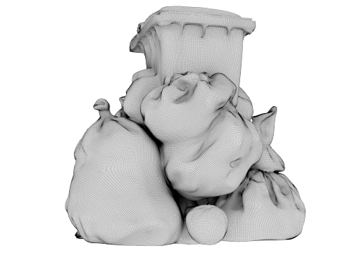 A Pile of Garbage 3D Model