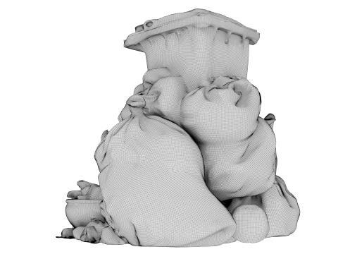 A Pile of Garbage 3D Model
