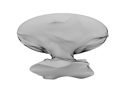 Marble Table 3D Model