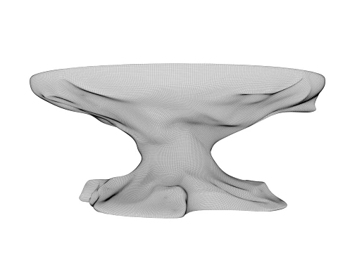 Marble Table 3D Model