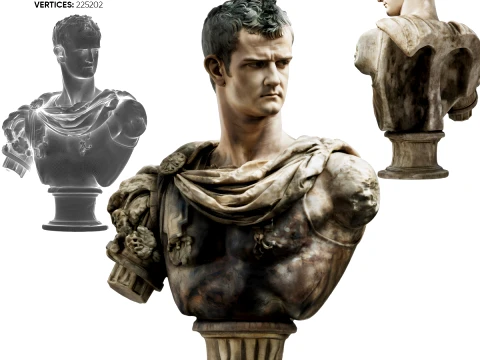 Caligula 3D Model