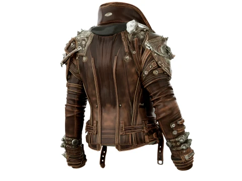 Leather Jacket 3D Model