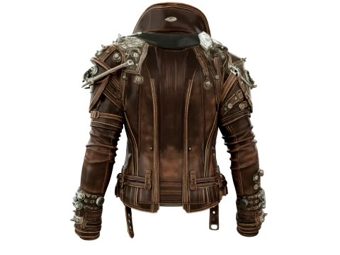 Leather Jacket 3D Model