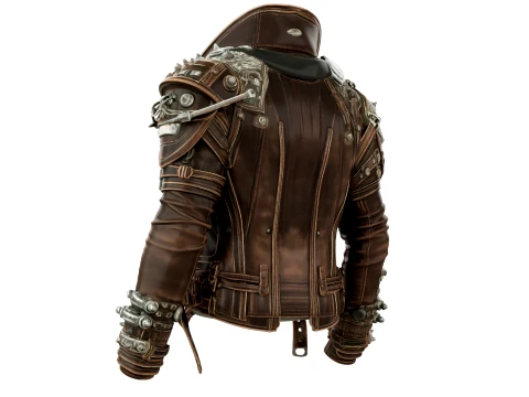 Leather Jacket 3D Model