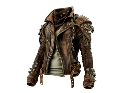 Leather Jacket 3D Model