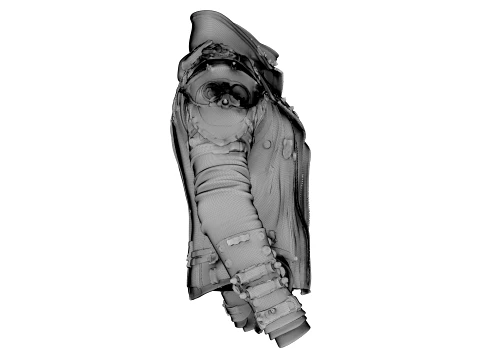 Leather Jacket 3D Model